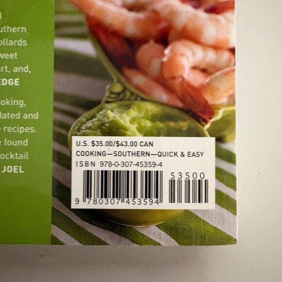 The Lee Bros Simple Fresh Southern Cookbook Hard Cover First Edition - Picture 5 of 10